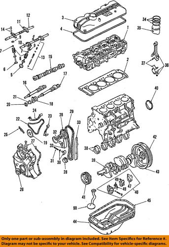 Mitsubishi oem 84-86 starion crankshaft-pulley md020842