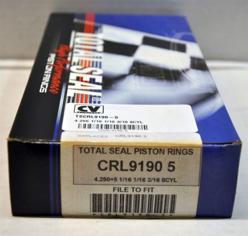 Total seal crl9190-5 ring set 4.230 1/16 1/16 3/16  low tension oil 18lb +/-