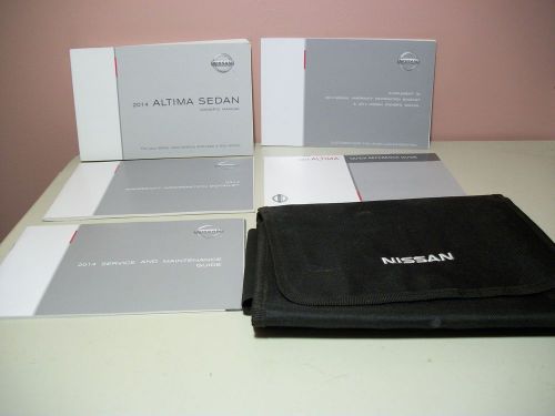 2014 nissan altima sedan owner&#039;s manual