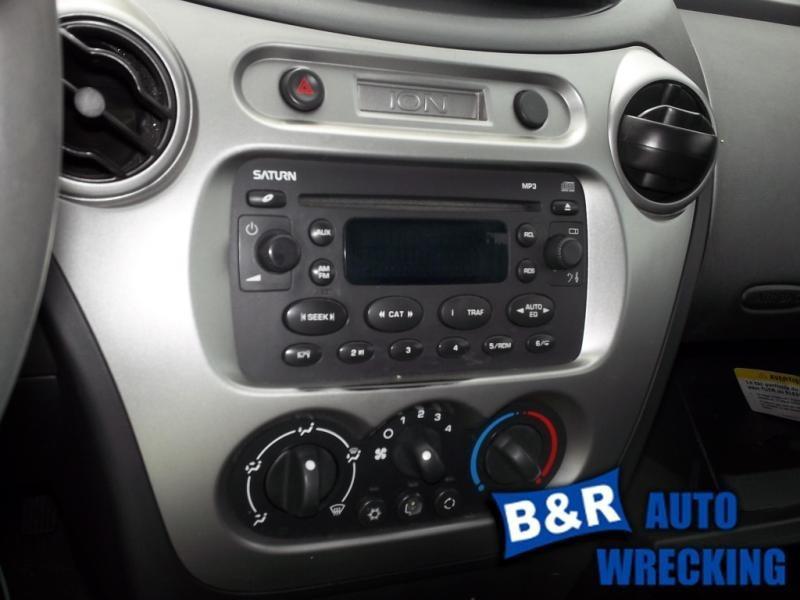 Radio/stereo for 04 saturn ion ~ am-fm-cd player w/mp3 sgl disc opt us8