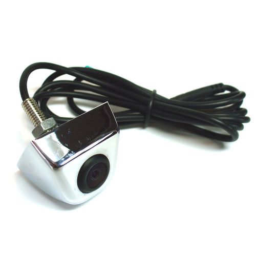 Color composition rear view camera pal ntsc 170 ° chrome waterproof