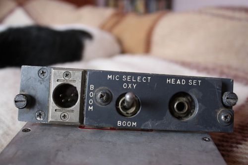 Boeing 747 headset panel set l