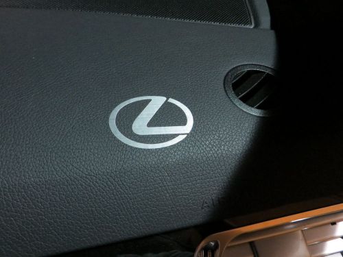 (2pcs) dashboard badge sticker decal lexus logo