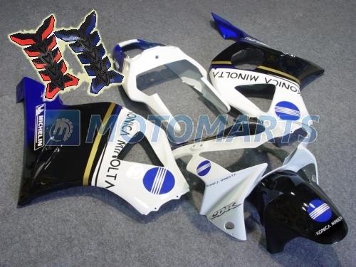 Free tank pad x2! aftermarket fairing kit for honda cbr900rr cbr954 2002 2003 aa