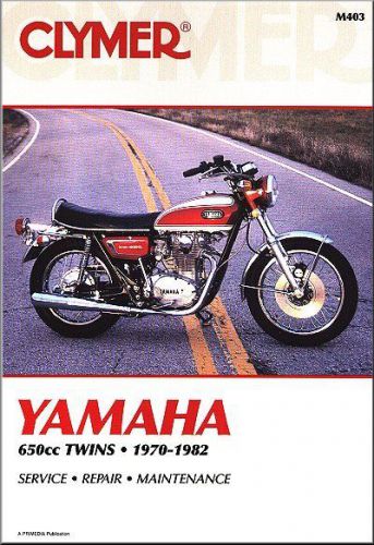 Yamaha 650 xs1, xs2, tx650, xs650 repair manual 1970-1982