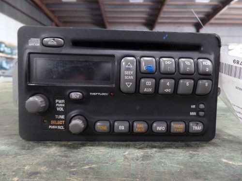 02 pontiac grand am audio stereo radio am fm cd player unit