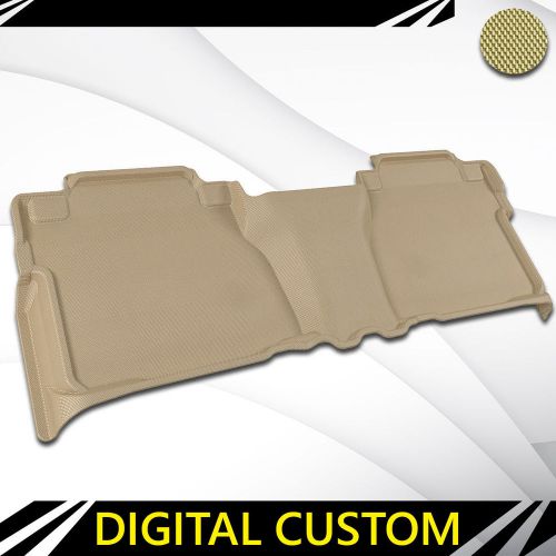 Fits tundra professional custom car parts fx7d71059 tan 3d anti-skid 2nd row per