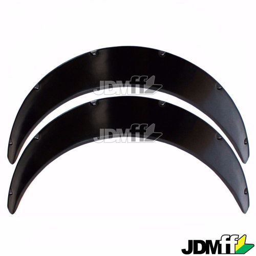 Universal fender flares jdm wheel arch abs plastic 3.5 inch (90mm) 2pcs