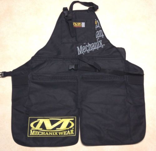 Black shop apron mechanix mg-05-0600