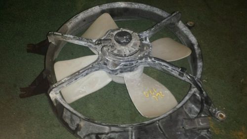 92-00 honda civic / del sol radiator cooling fan assembly oem