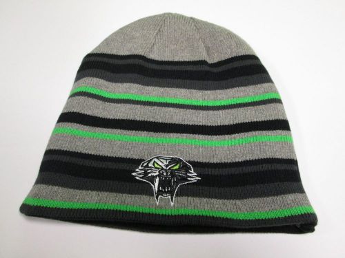 Men&#039;s arctic cat cathead stripes reversible beanie hat 5263-059