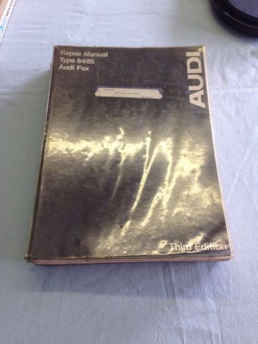 Audi repair manual