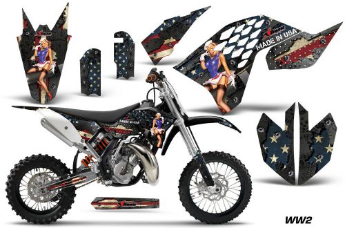 Ktm graphic kit amr racing bike decal sx 65 decal mx part 09-12 ww2