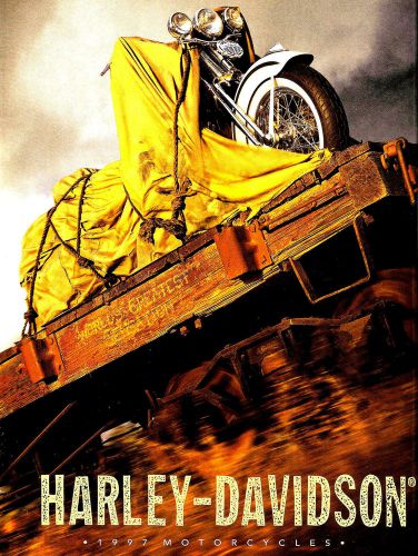 1997 harley-davidson brochure -sportster-softail-dyna-electra glide