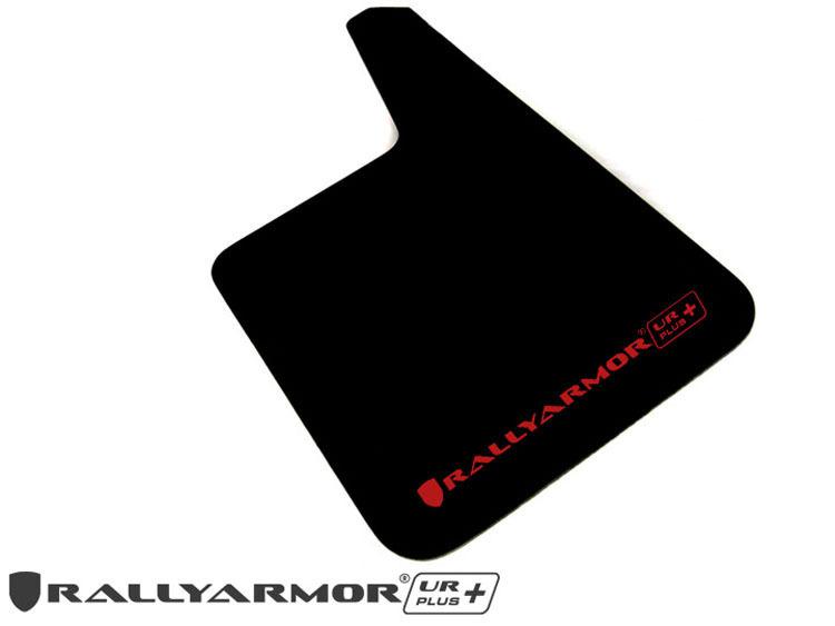 Rally armor ur plus poly mud flaps guards universal fitment mf20-ur-p-blk/rd