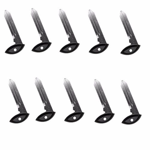 10 pcs new uncut smart remote emergency key blade blank for chrysler dodge jeep