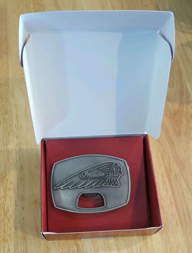 Indian motorcycle belt buckle