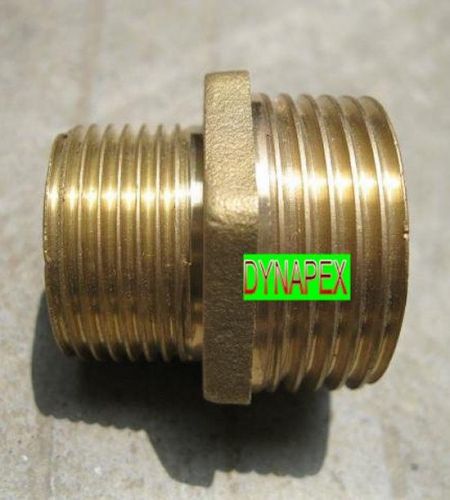 1/2” to 1/4&#034; reducing coupling brass pipe fitting npt adapter male thread n-6n