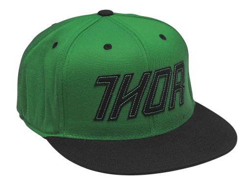 Thor qualifier mens flexfit hat green/black