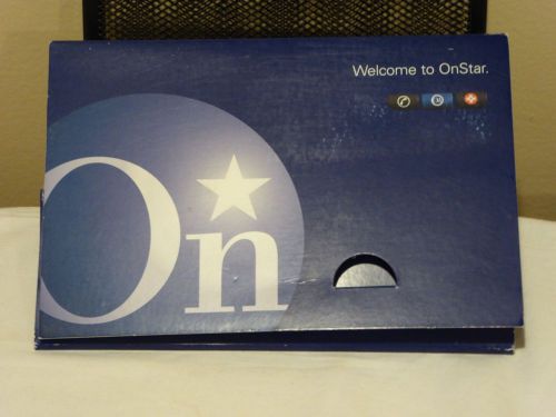 Onstar welcome pack disc cd