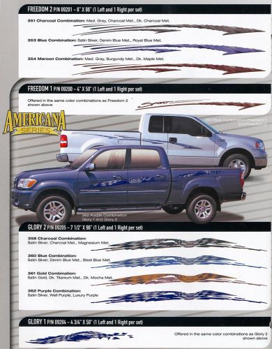 Freedom and glory auto customizing accent graphics for cars truck rv