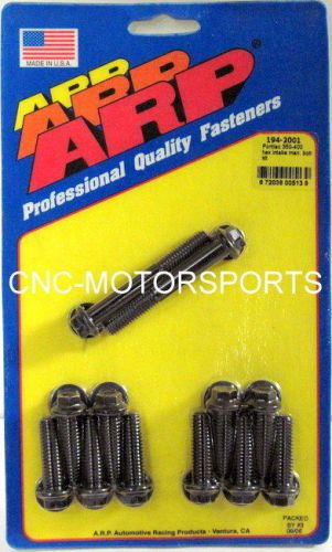 Arp intake manifold bolt kit 194-2001 pontiac 350 455 uses 3/8 socket