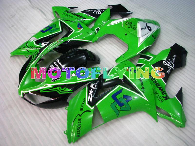 Fairing for kawasaki 2006 2007 06 07 zx 10r zx10r plastic injection mold v03