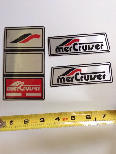 Mercruiser boat drive decal set 120, 140, 165, 225, 228, 233, 260, 470, 485, 898