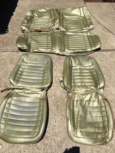 1968 camaro deluxe ivy gold seat covers