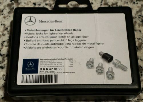 B66470156 oem mercedes benz wheel locks long