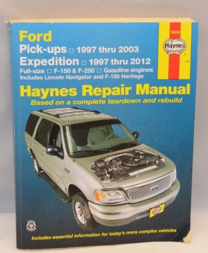 Haynes repair manual ford pickup 1997-2003