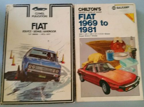 Fiat service repair book chiltons 1969-1981 brava strada clymer 1975-1977
