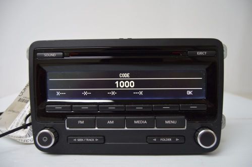 10 11 12 13 14 15 vw volkswagen golf radio cd player 5n0035164d n tested s44#011