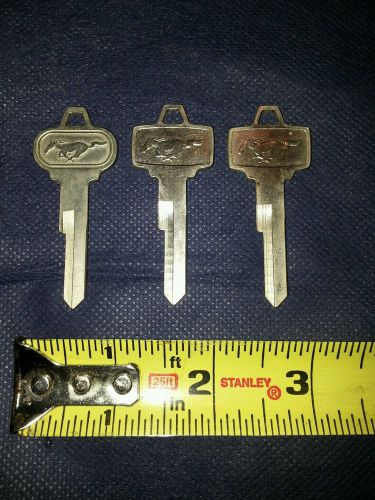 ***vintage mustang key blanks!***64&#039;-65&#039;??***l (.)(.)k***rare!***