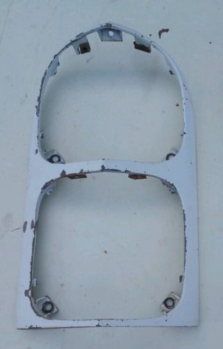 66 cadillac deville eldorado fleetwood fender extension headlight surround frame