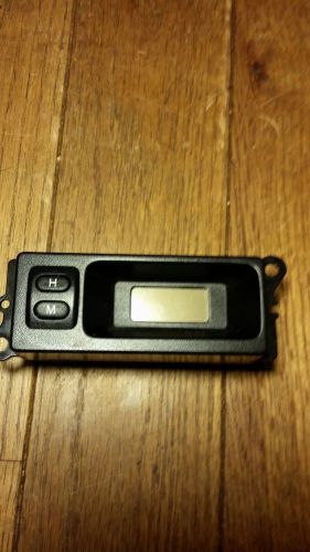 Land rover clock digital lcd freelander yfb000070pma