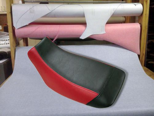 Honda trx 90 black red seat cover # usa atv seat 221