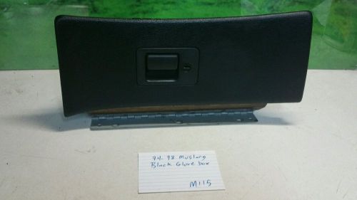 Ford mustang glove box compartment 94 95 96 97 98 black