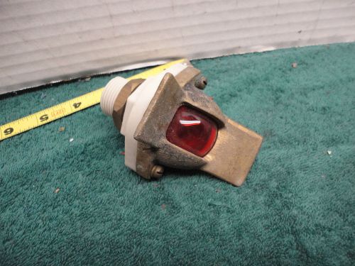 Vintage classic marine port light chris craft hacker gar wood  free shipping.