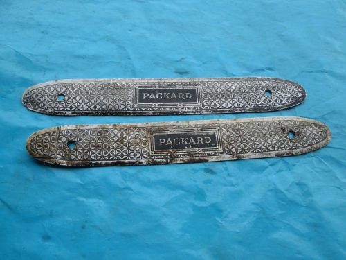 Packard 1935-39 senior scuff plates  (#224826)  (pair l&amp;r)