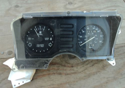 1985-1987 ford tempo &gt;&gt; speedometer assembly &gt;&lt; 94k