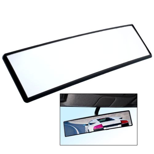 Car auto large angle 300mm curved clip rear view convex mirror universal