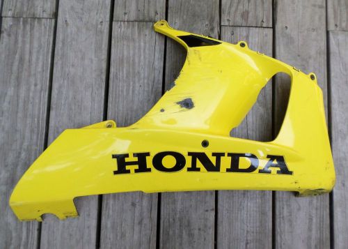 Cbr929 right lower fairing oem honda cbr929rr