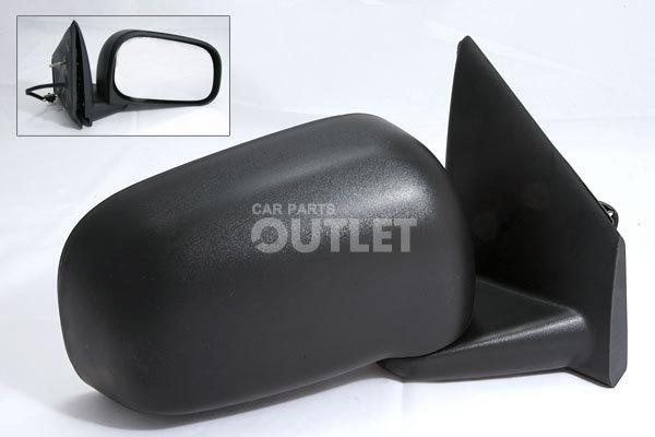 04-09 dodge durango power remote heated passenger side mirror 6x9" wo memory r/h