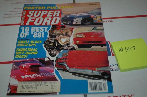 Super ford magazine 10 best of &#039;89 (#547)