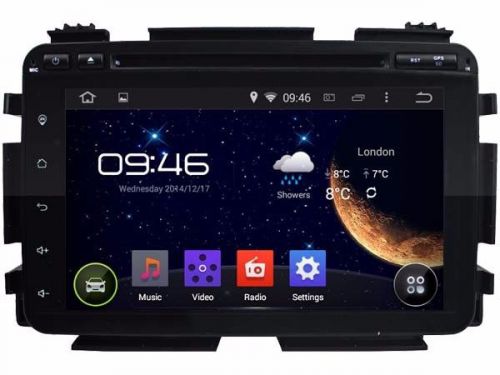 8&#034; android 5.1 car dvd player gps radio for honda vezel hr-v 2014-2016 3g wifi