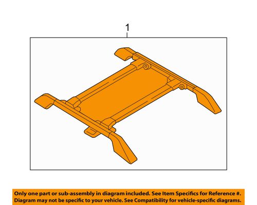 Honda oem 06-14 ridgeline-roof rack 08l02sjc100a