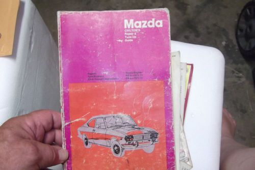 Mazda repair and tune up book