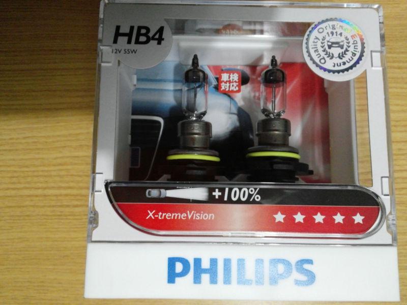 New ver. philips hb4 9006 x-treme vision+100% more light 3350k 9006xvs2