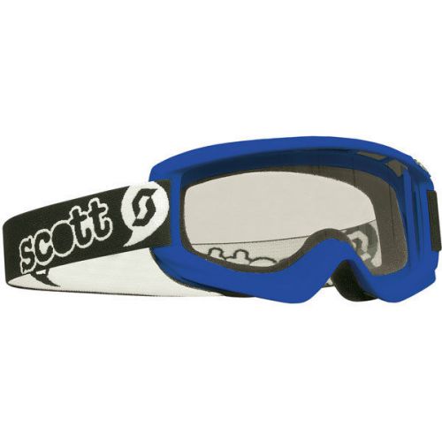 Scott usa agent mini pee wee mx/offroad goggles blue